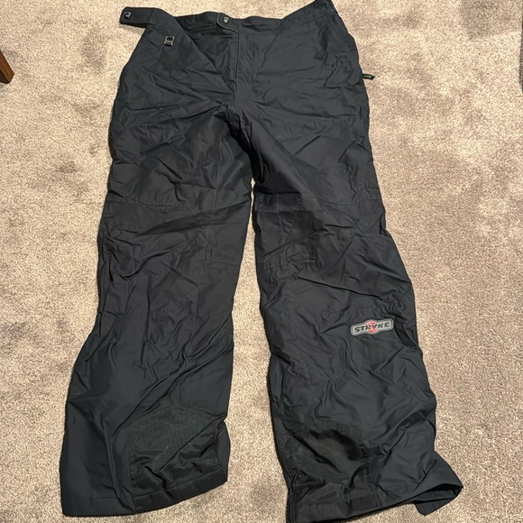 Stryke by Spyder Black Snow Pants SIZE XL - Picture 1 of 6